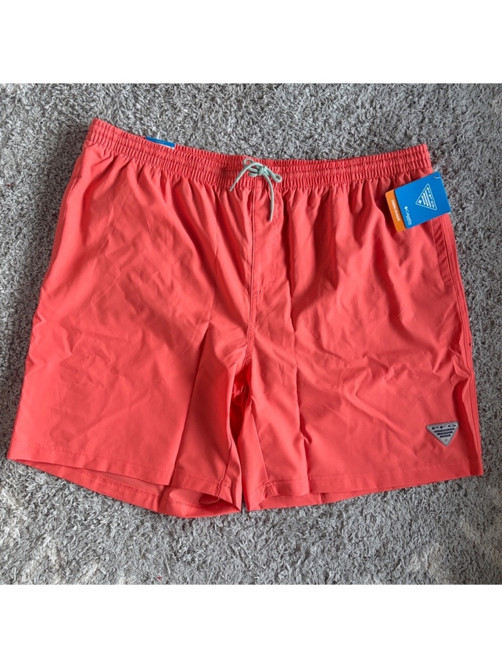 ✨$25✨NWT•Columbia Mens PFG Ramble Swim Short w/ Mesh Liner| XXL 8” Inseam